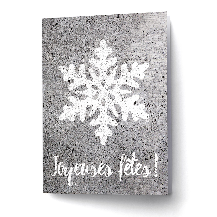 EDV-835 | Flocon sur béton