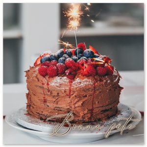 EDV-1465C | CARRÉ | GÂTEAU FEU DE BENGALE