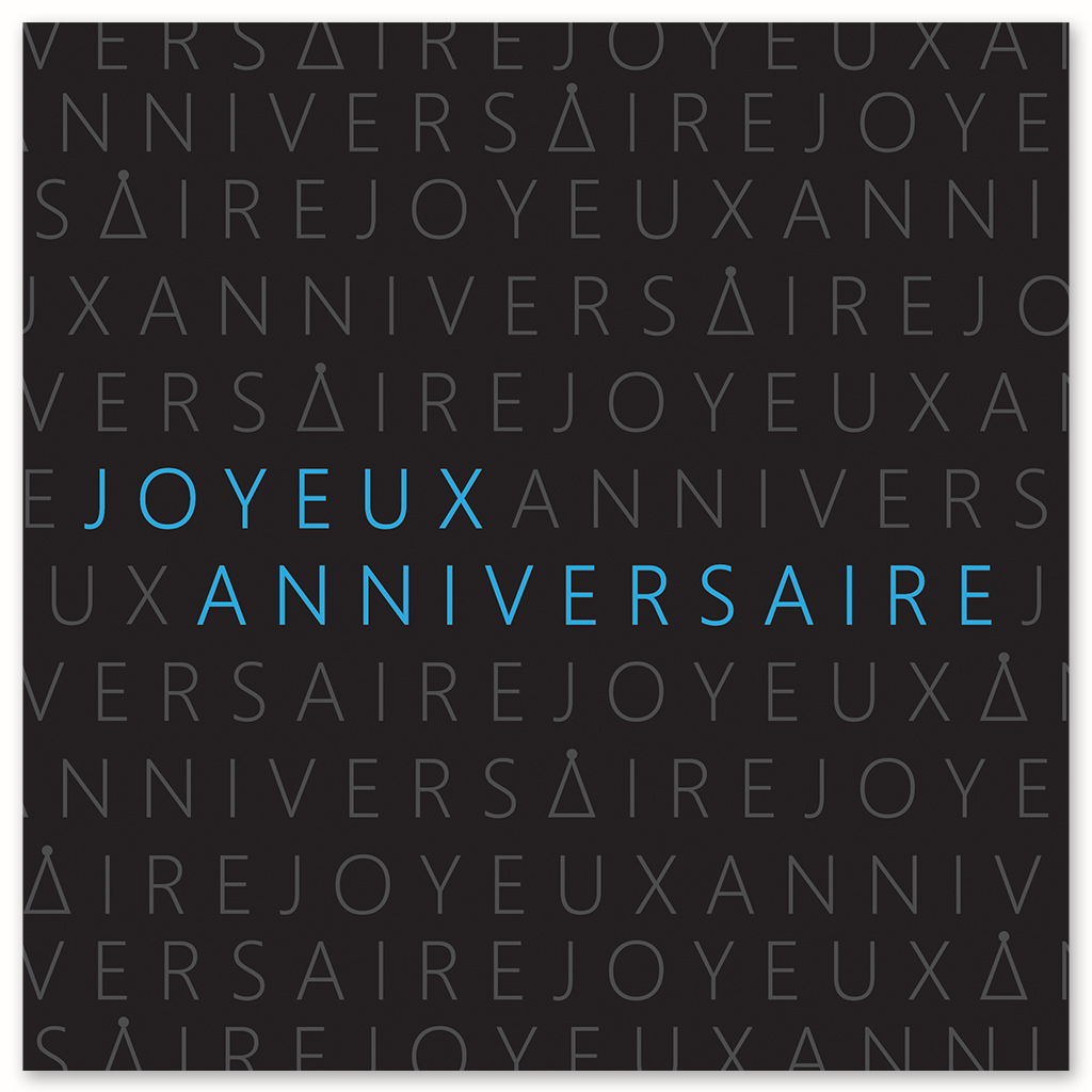 EDV-558C | CARRÉ | JOYEUX ANNIVERSAIRE