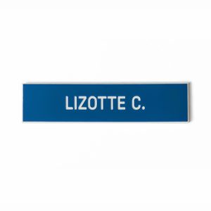 PLAQUETTE D'IDENTIFICATION | NAME TAGS