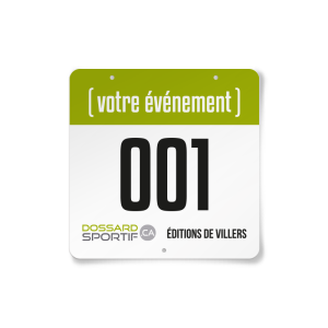 PLAQUE DE VÉLO